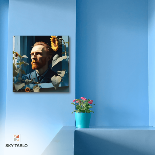 Van Gogh’un Penceresi kare tablo