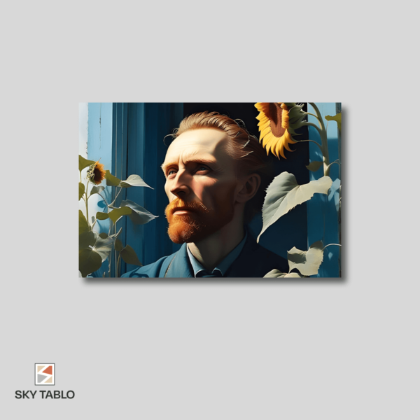 Van Gogh’un Penceresi yatay tablo yakından görünümü