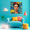 Yıldızların Altında Frida kare tablo