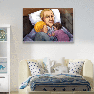 Atatürk ve Çocuklar - Duygusal Çizim