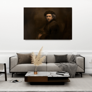 Bere ve Kıvrık Yakalı Otoportre