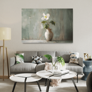 Beyaz Çiçeklerin Zarafeti