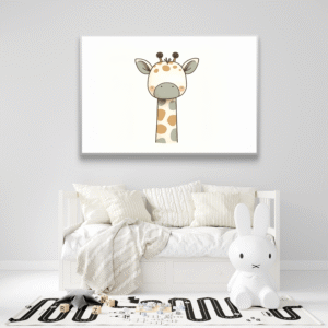 Doğadan Esintiler Sevimli Zürafa