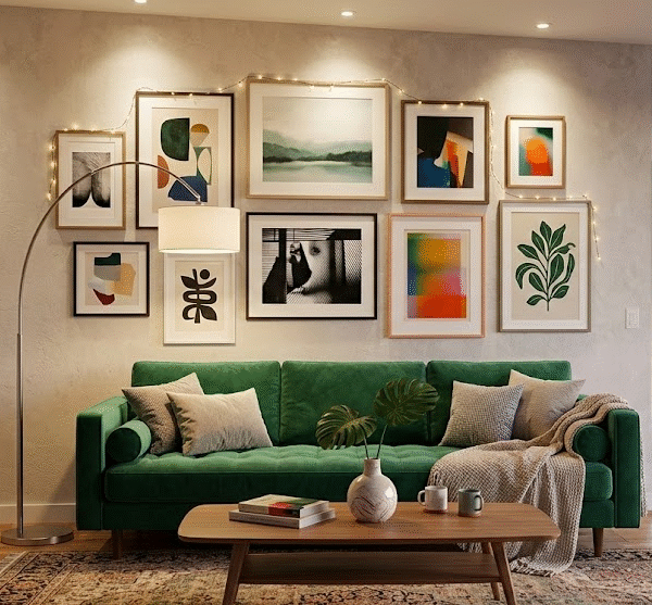 Salon İçin Tablo Önerileri: Boş Duvarları Sanatla Doldurun