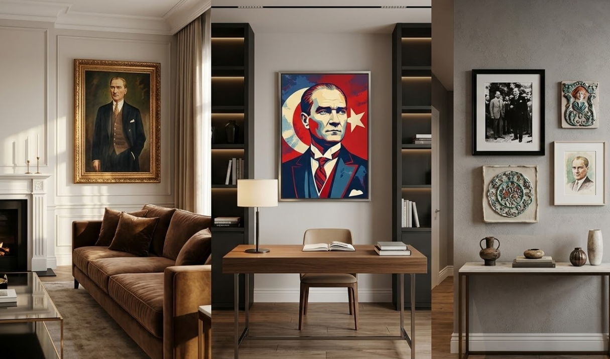 Atatürk Portresi Tablolarının Dekorasyondaki Önemi - SkyTablo