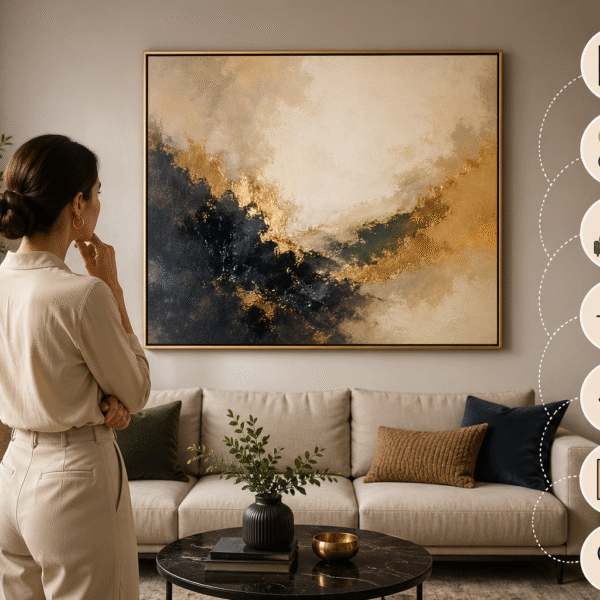 Salon Duvarına Tablo Seçerken Dikkat Edilmesi Gereken 7 Kural