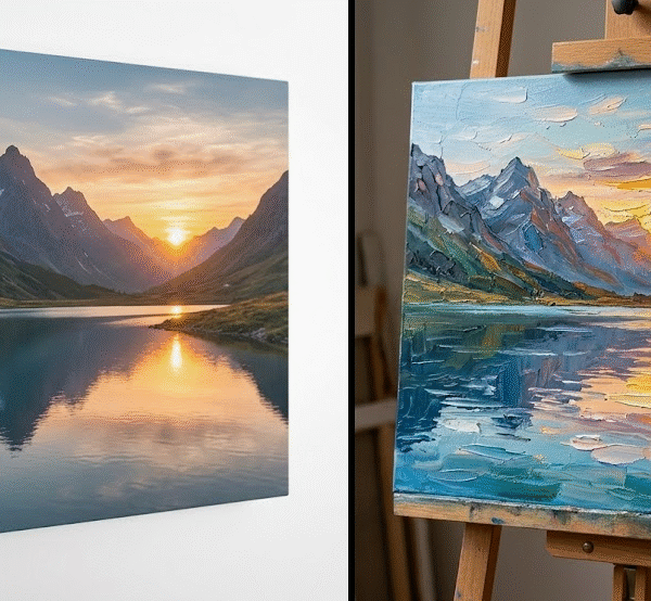 Kanvas Baskı ile Yağlı Boya Tablo Arasındaki Farklar